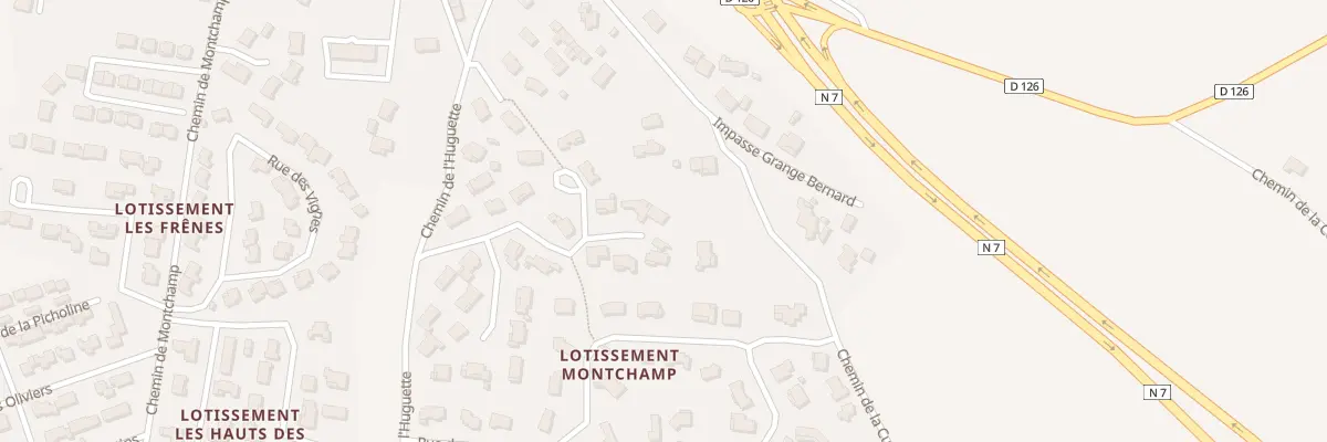 Plan du 9 Lot Le Dom du Coteau à Malataverne