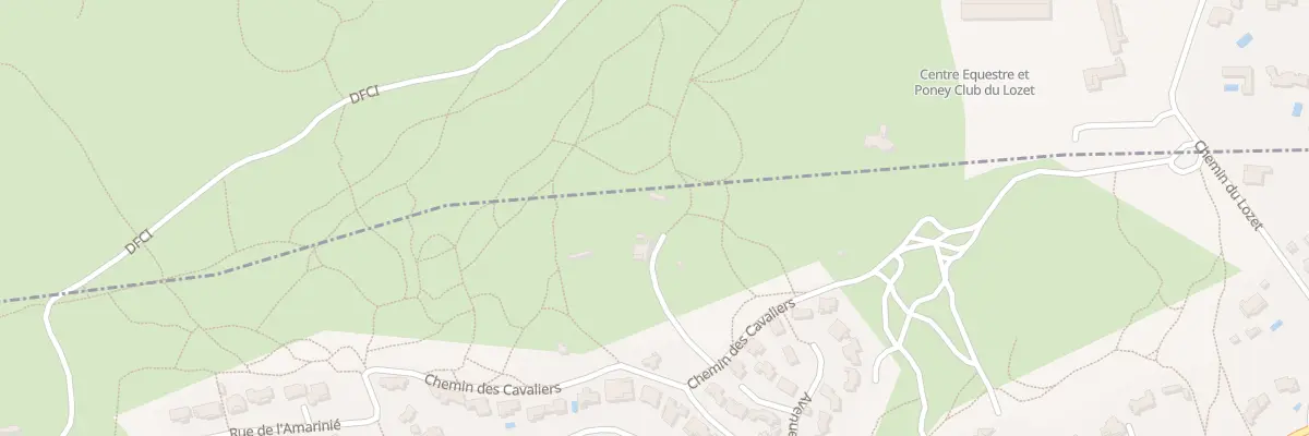 Plan du 775 Chem du Grand Montagné aux Angles