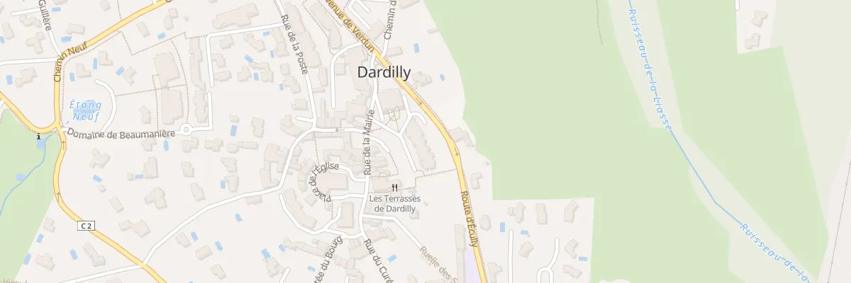 Plan du 3 Che de Ronde à Dardilly