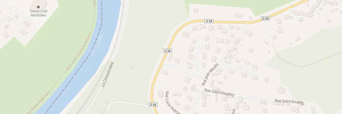 Plan du 4 Rue André Gueury à Aiglemont