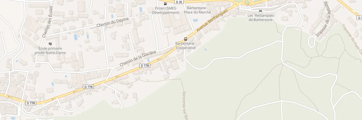 Plan du 96 Av Bertherigues à Barbentane