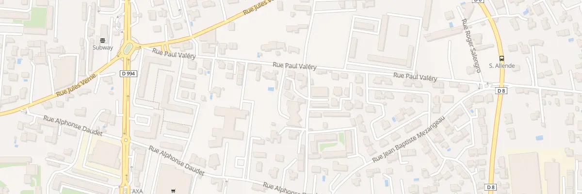Plan du 9113 Rue Joseph Frederic Marquis à Bollène