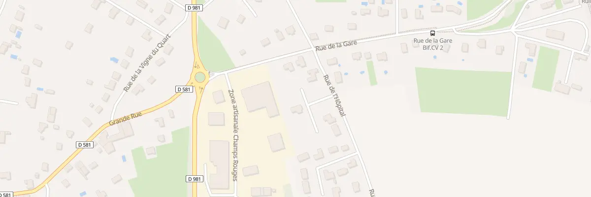 Plan du 3 All de la Thalie à Rully