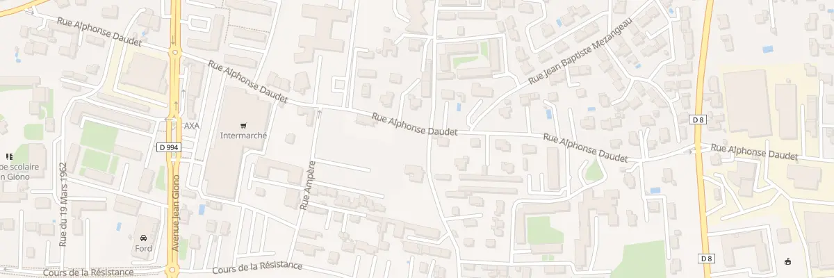 Plan du 424 Rue Joseph Frederic Marquis à Bollène