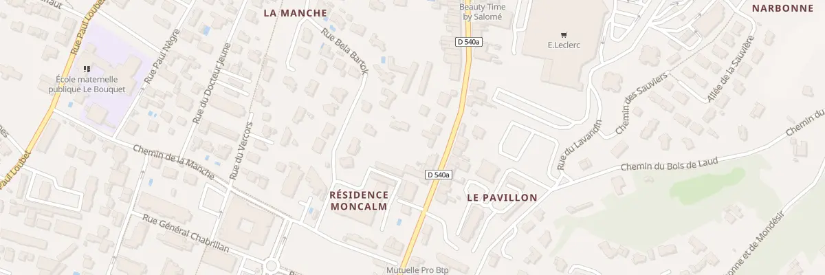 Plan du 2B Rue Bela Bartok à Montélimar