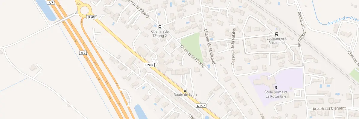 Plan du 16 Rte de Lyon à Piolenc