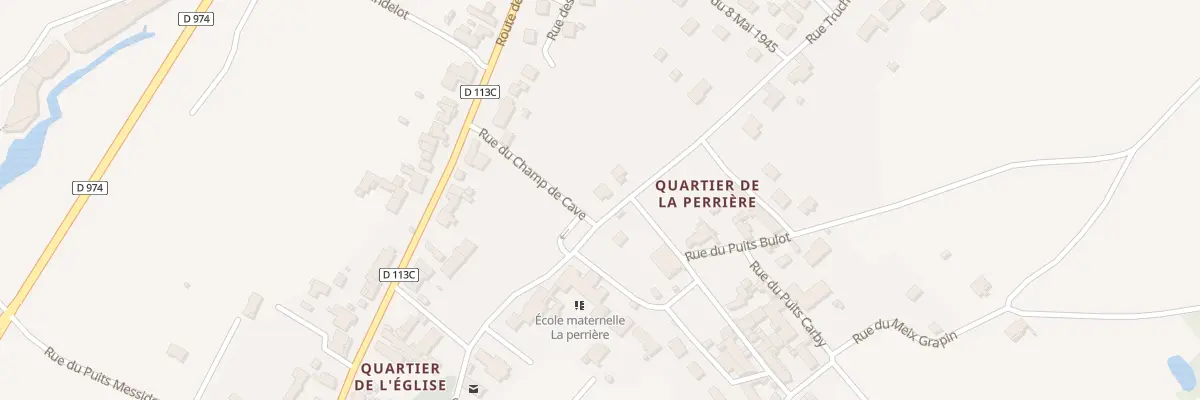 Plan du 1 Rue Truchot à Corpeau