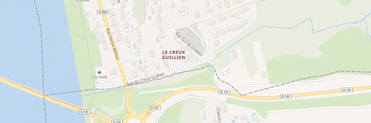 Plan du 179 Rue du Creux Guillien à Beauregard