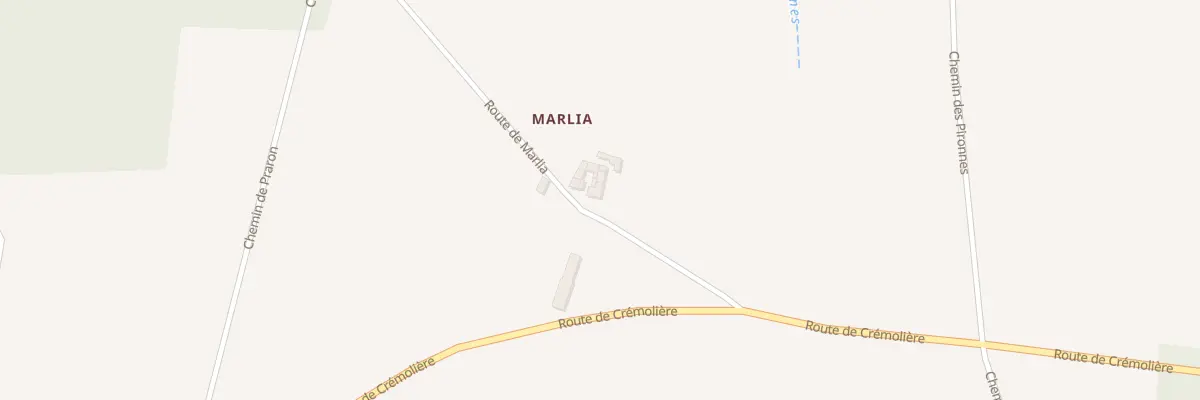Plan du 150 Rte de Marlia à Lemps