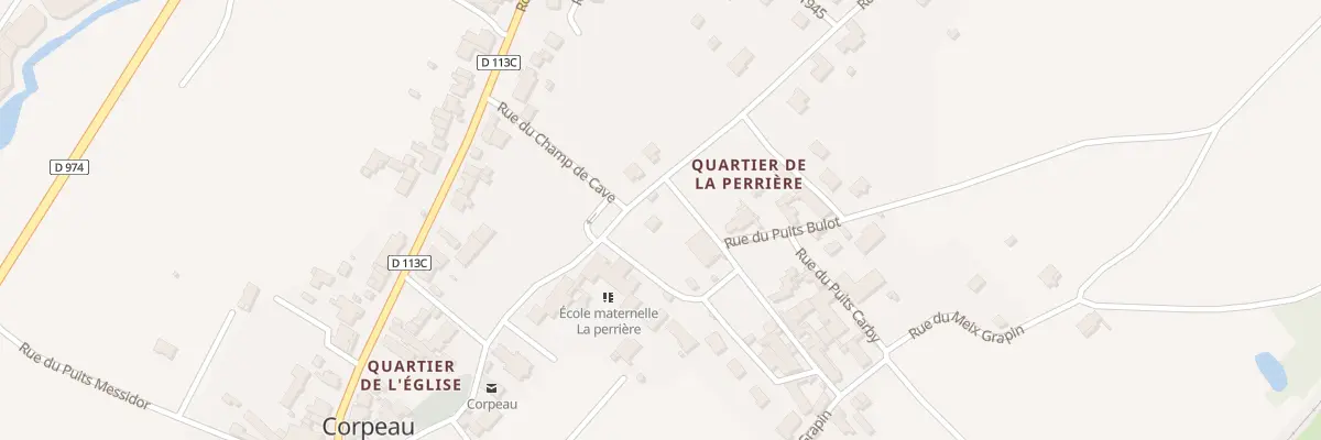 Plan du 6 Rue Truchot à Corpeau