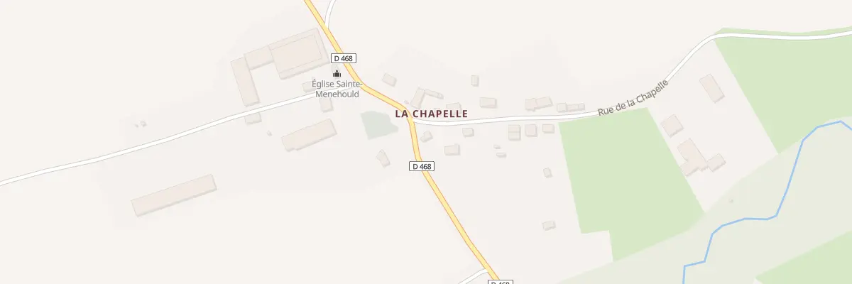 Plan du 6 Rue de la Chapelle à La Chapelle-Felcourt