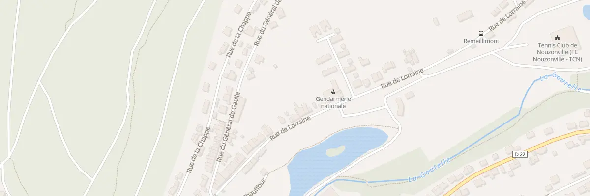 Plan du 73 Rue de Lorraine à Nouzonville