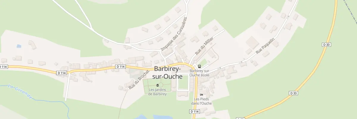 Plan du 8 Rue de Jaugey à Barbirey-sur-Ouche