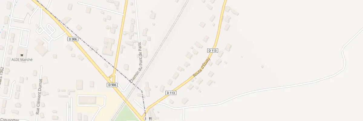 Plan du 13 Rte d’Ebaty à Corpeau