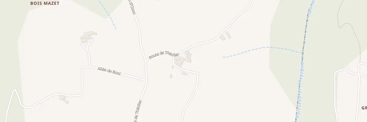Plan du 5148 Cheyraud à Cheminas