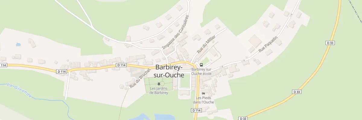 Plan du 6 Rue de Jaugey à Barbirey-sur-Ouche