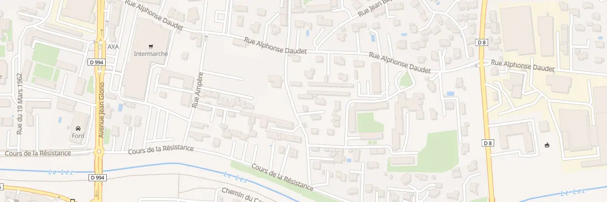 Plan du 9295 Rue Joseph Frederic Marquis à Bollène