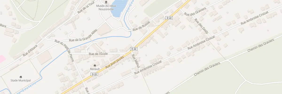 Plan du 114 Rue Jean Jaurès à Nouzonville