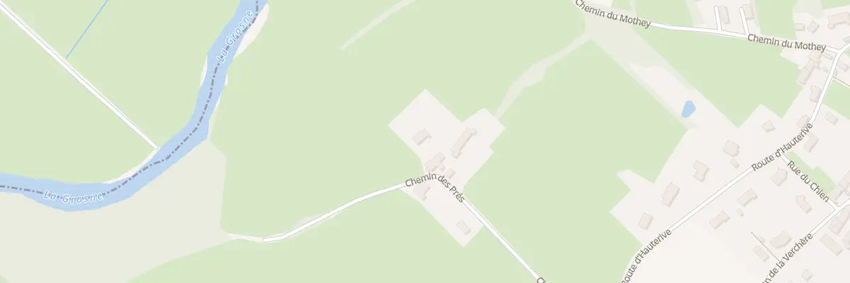 Plan du 3 Che des Pres à La Chapelle-de-Bragny