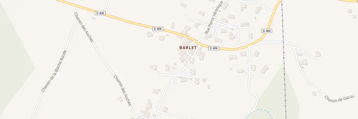 Plan du 5034 Barlet à Colombier-le-Cardinal
