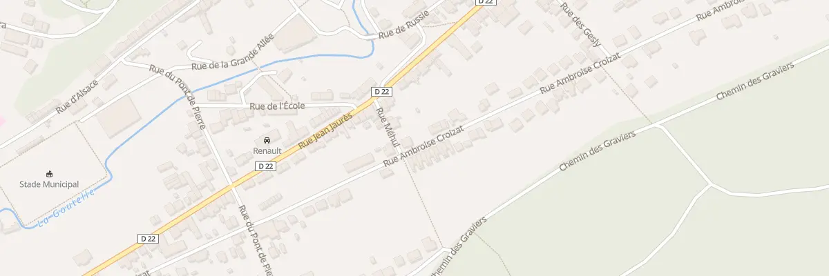 Plan du 45 Rue Ambroise Croizat à Nouzonville