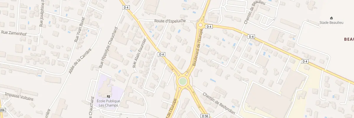 Plan du 3 Che de Redondon à Montélimar