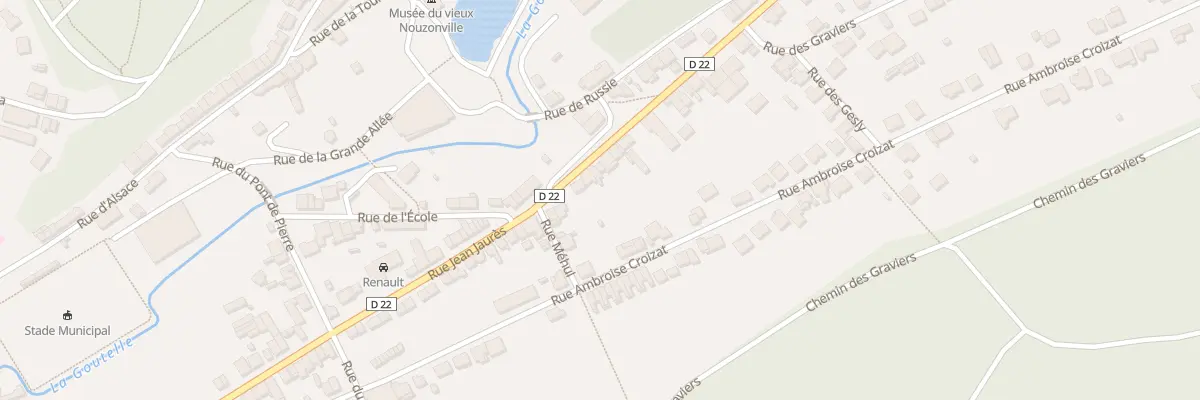 Plan du 116 Rue Jean Jaurès à Nouzonville