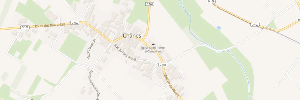 Plan du 65 Rue de l’Église à Mâcon