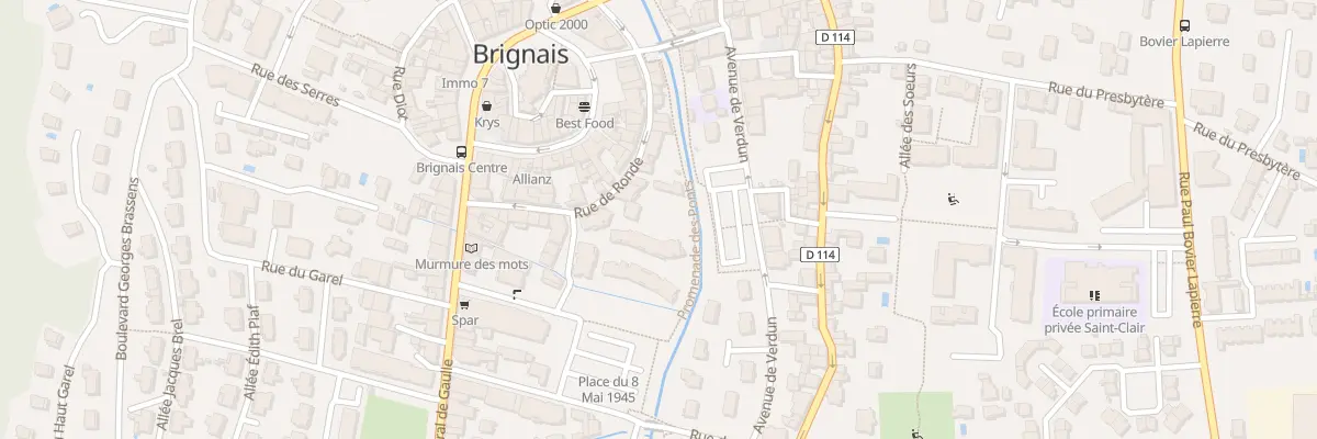 Plan du 22 Rue de Ronde à Brignais