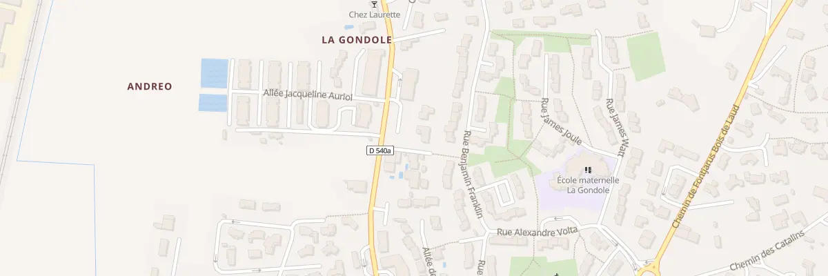 Plan du 86A Av Saint Lazare à Montélimar