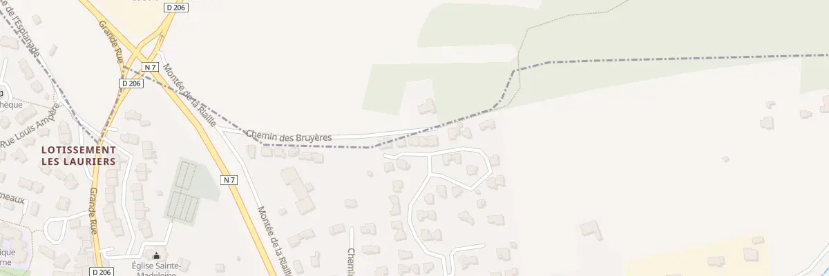 Plan du 14 Lot Les Hauts de Malataverne à Malataverne