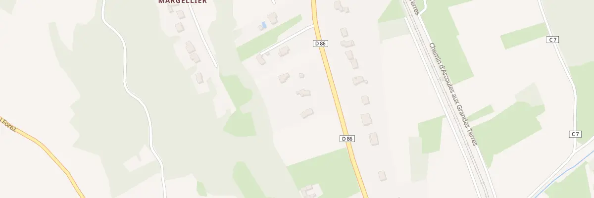 Plan du 371 Qua Le Claux à Limony