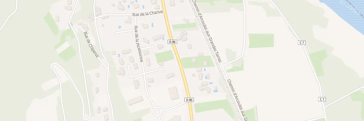 Plan du 708B Les Grandes Terres à Limony