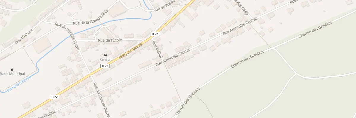 Plan du 62 Rue Ambroise Croizat à Nouzonville