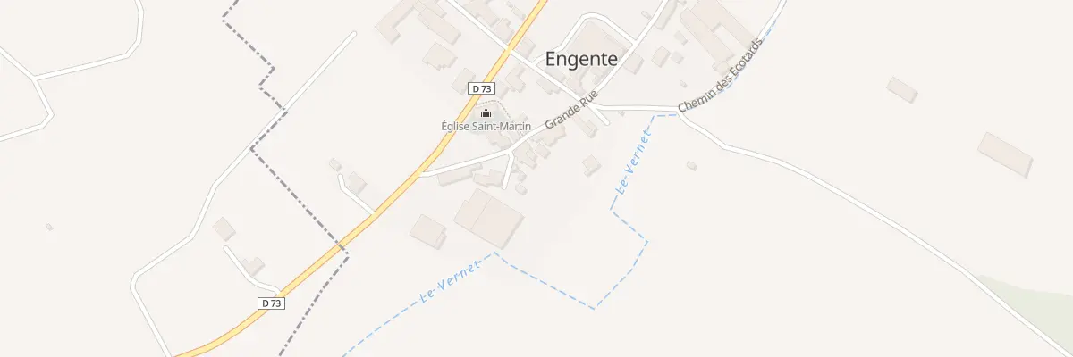 Plan du 2 Rle de la Fontaine à Engente