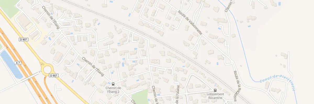 Plan du 38B Che de Moricaud à Piolenc