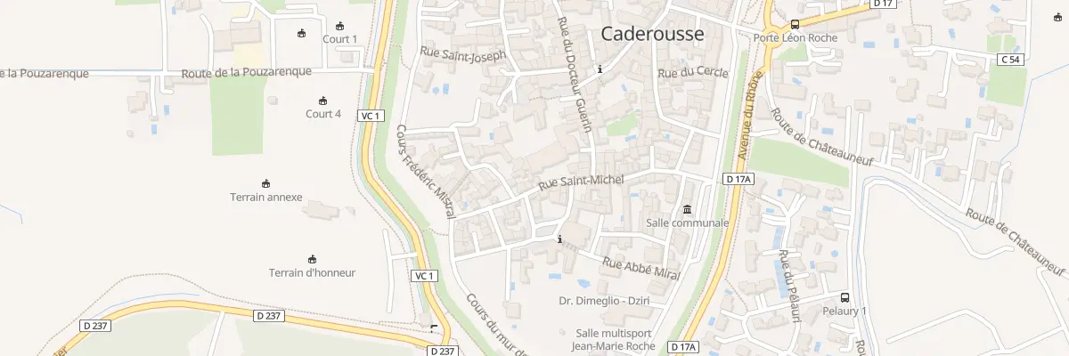 Plan du 24 Rue Saint-Michel à Caderousse
