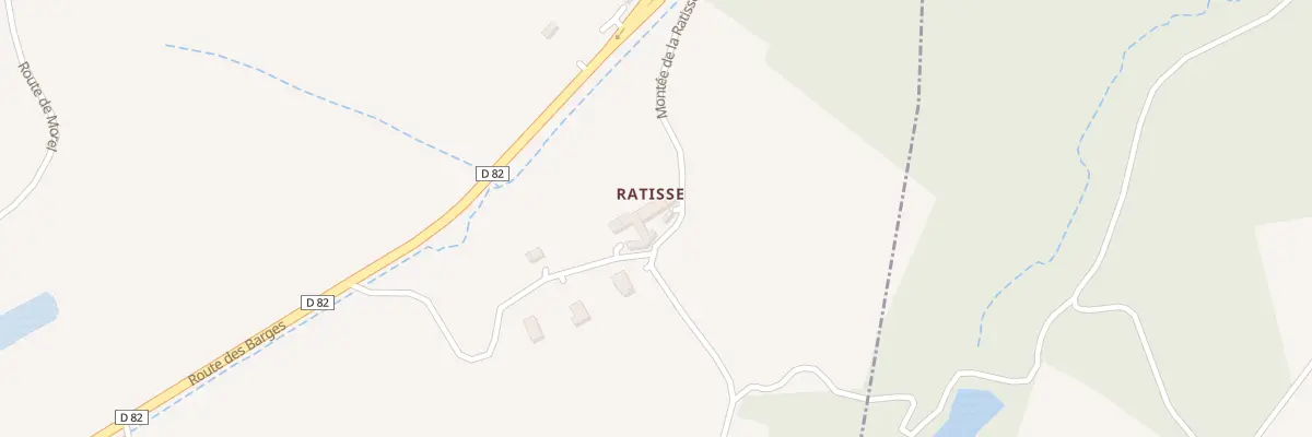 Plan du 190 Mte de la Ratisse à Saint-Cyr