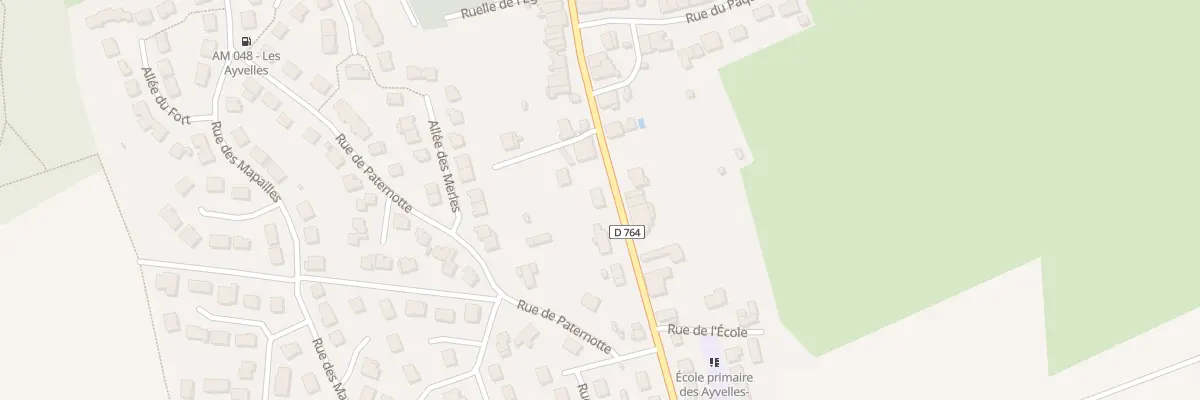 Plan du 44 Rue de Sedan aux Ayvelles