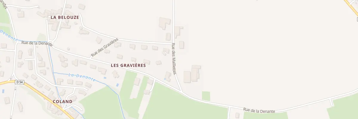Plan du 641 Rue des Maillettes à Davayé
