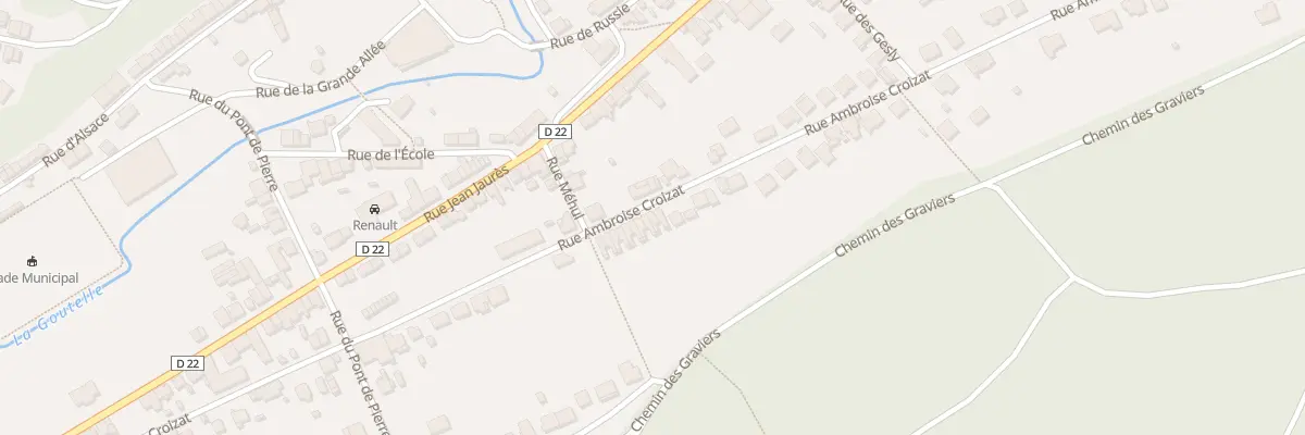 Plan du 66 Rue Ambroise Croizat à Nouzonville