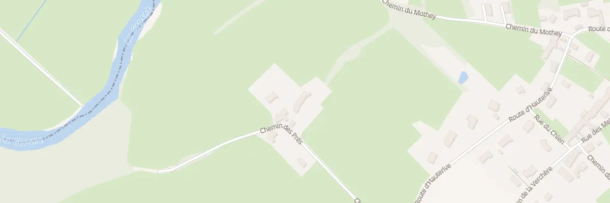 Plan du 5 Che des Pres à La Chapelle-de-Bragny