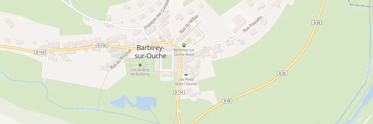Plan du 1 Rue du Chateau à Barbirey-sur-Ouche