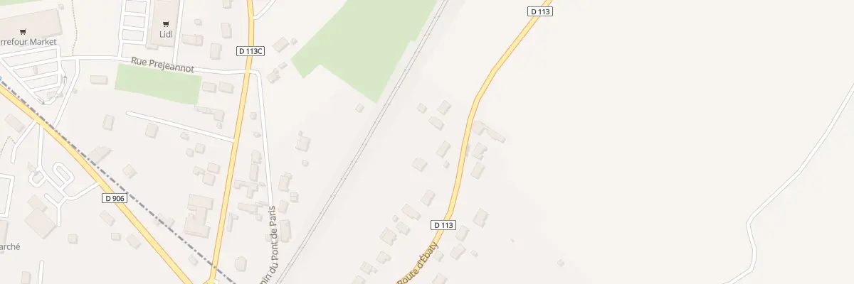 Plan du 23 Rte d’Ebaty à Corpeau