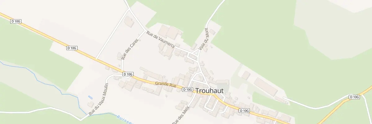 Plan du 1 Rue Martenot à Trouhaut
