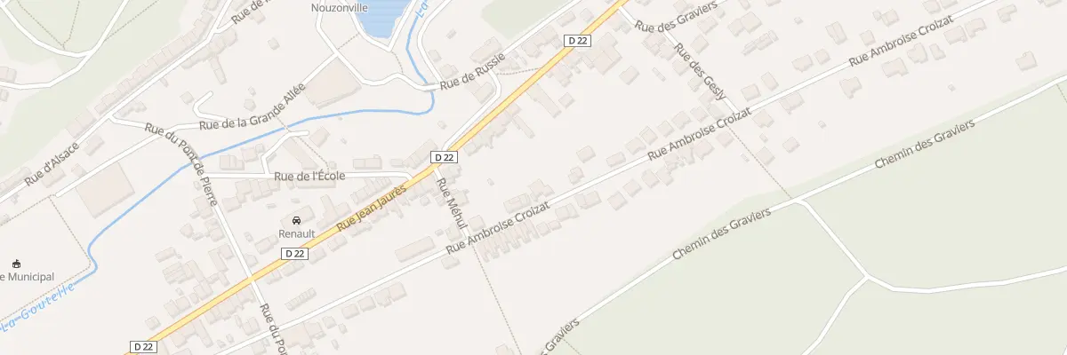 Plan du 51 Rue Ambroise Croizat à Nouzonville