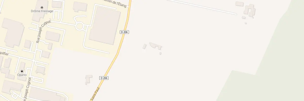 Plan du 5430 Rte de St Paul à Châteauneuf-du-Rhône
