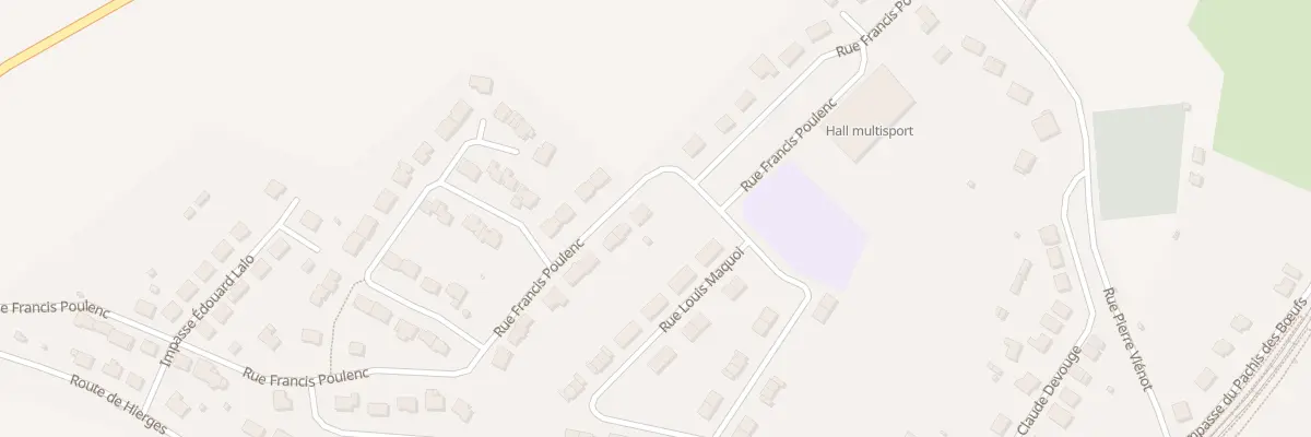 Plan du 34 Rue Francis Poulenc à Aubrives