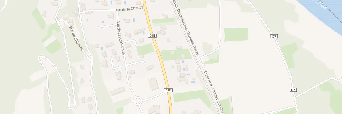 Plan du 708 Les Grandes Terres à Limony