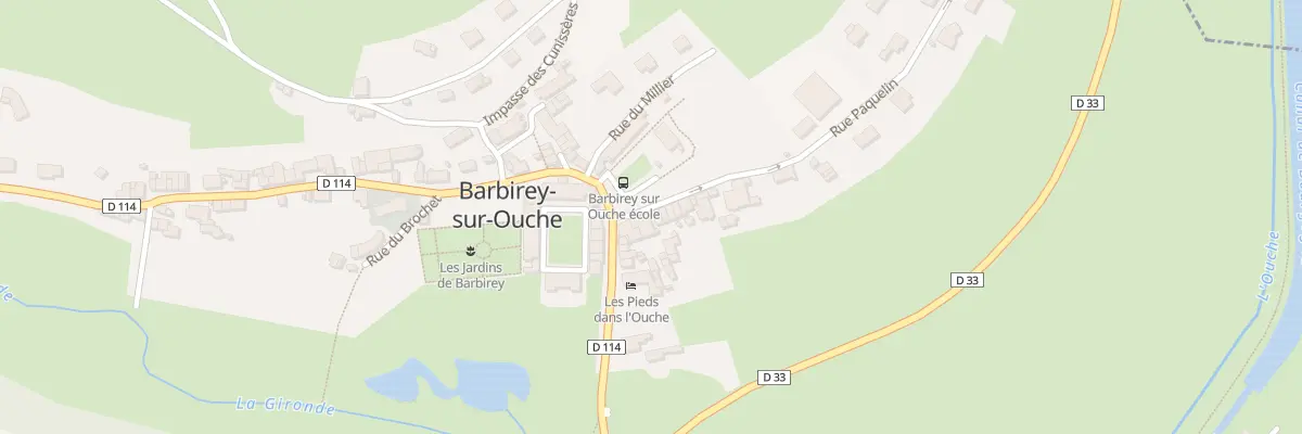 Plan du 4 Rue Paquelin à Barbirey-sur-Ouche